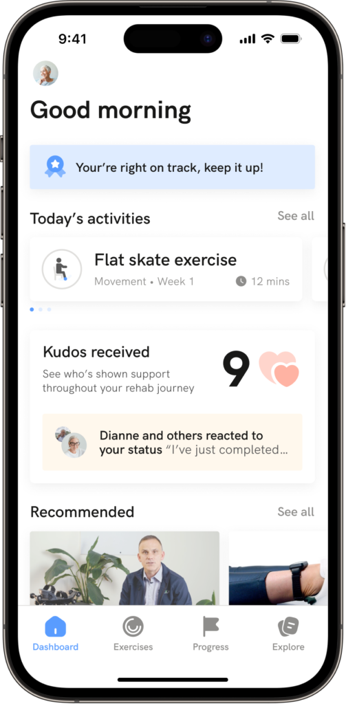 Captură de ecran aplicație MAXM 2