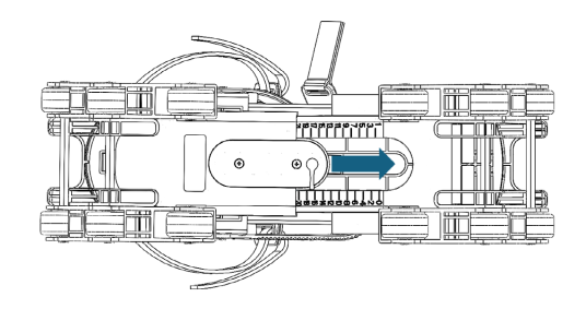 Diagramă tehnică cureaua de blocare QuickFit